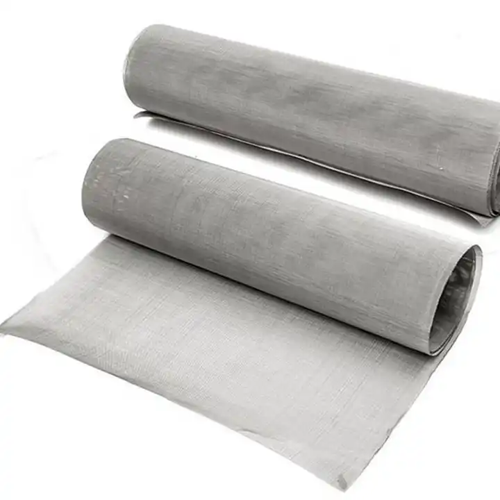 99.99% Pure Silver Conductive Wire Mesh Fabric for Solar Cell Electrodes