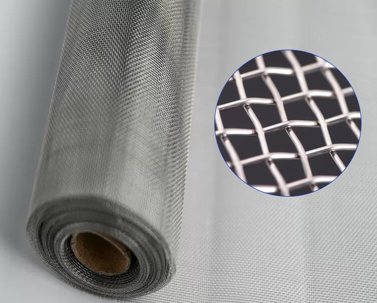 304/316 Stainless Steel Woven Wire Mesh for Electroplating Applications