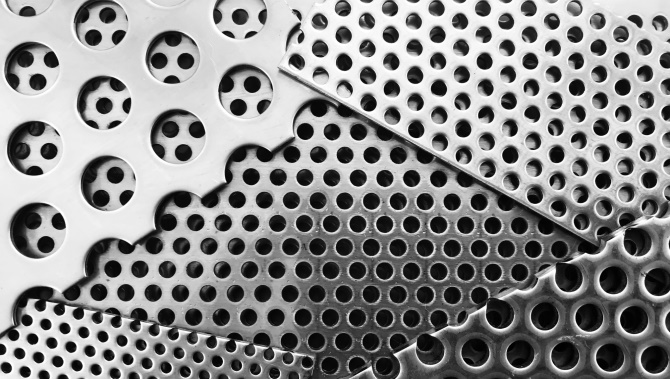 Stainless Steel Perforated Mesh with Diverse Hole Patterns