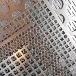 Customatic Square Precision Stainless Steel Perforated Mesh Square Holes Stainless Steel Punched Mes