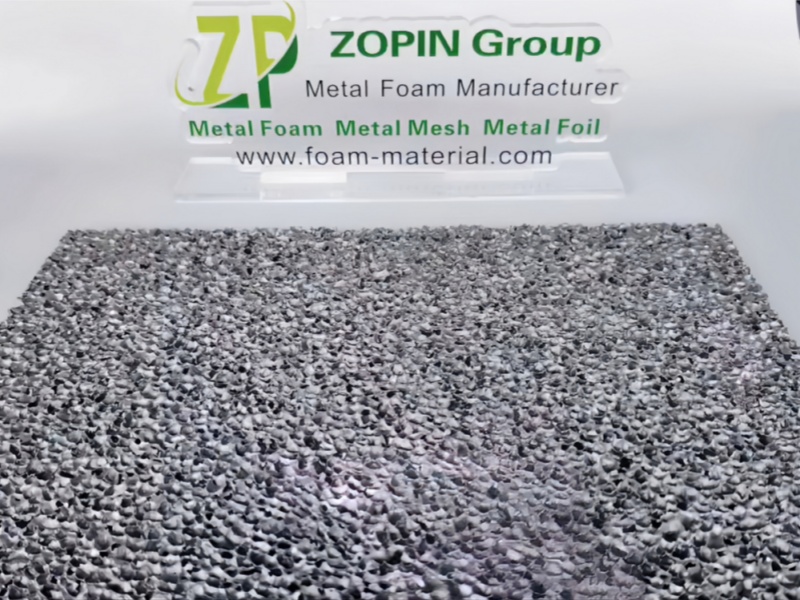 Zopin Engineers Tailor 3D Open-Cell Aluminum Foam for British Lab