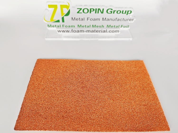 Zopin Engineers Develop High Porosity Copper Foam for the University of Newcastle